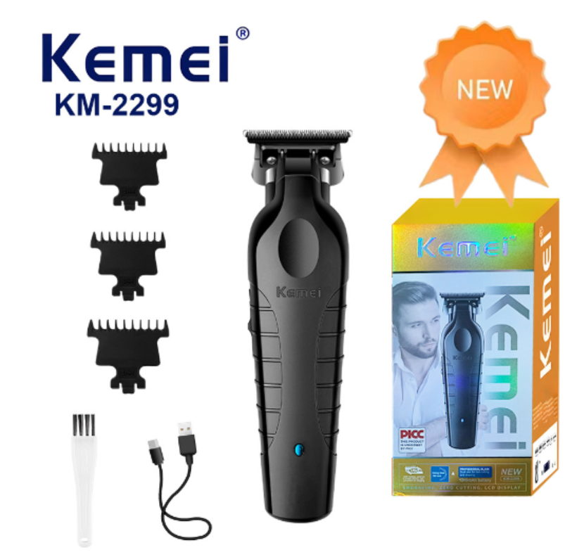 Set mașină de tuns profesională Kemei