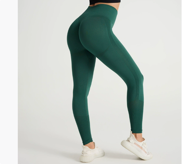 Colanți Modelatori Yoga, Fără Cusături, Talie Înaltă.