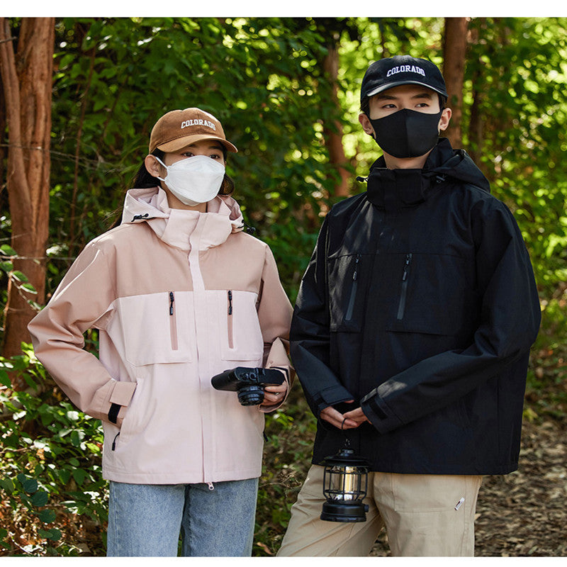 Lightweight Couples Outdoor Jacket, Windproof & Waterproof