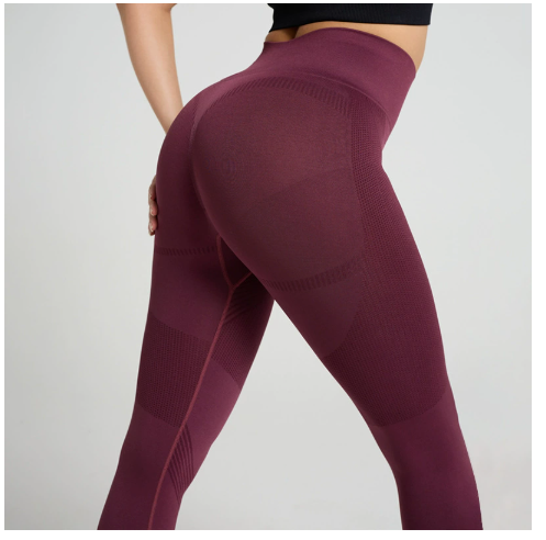 Colanți Modelatori Yoga, Fără Cusături, Talie Înaltă.