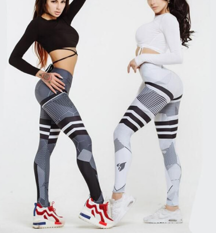Lettered Sports Pants, Yoga Pants, Leggings