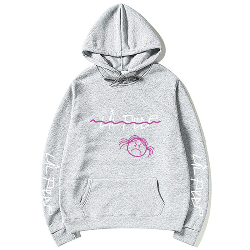 Lil Peep Streetwear Hoodie with Fleece Lining (Unisex)