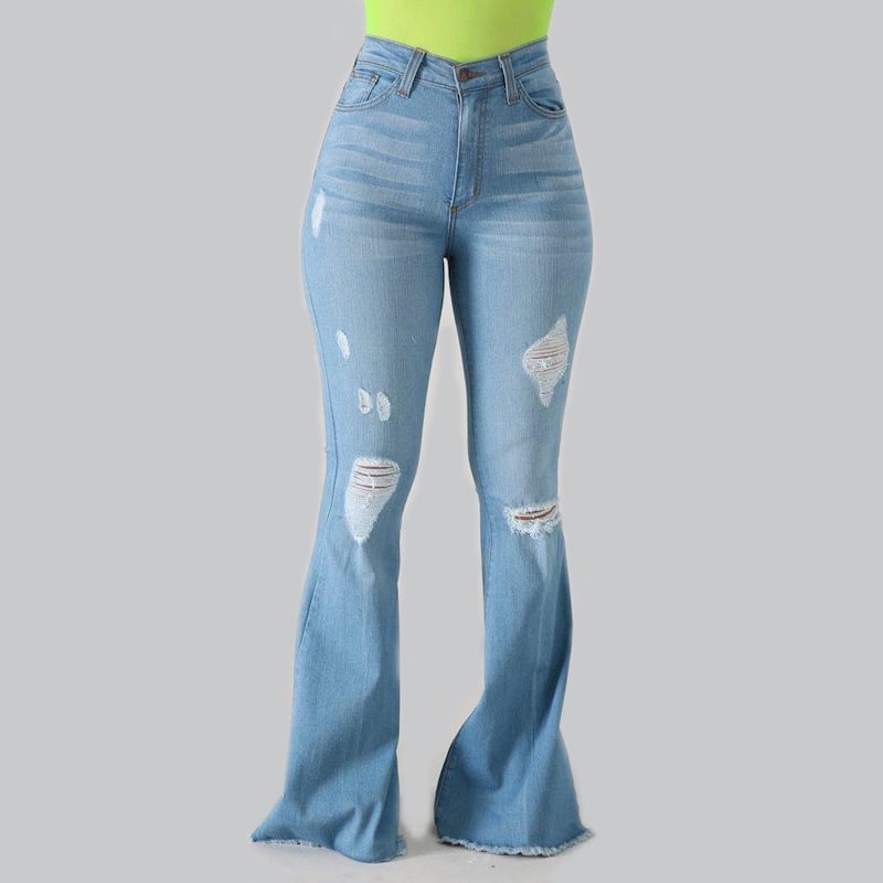 Slim-fit Ripped Jeans for Women